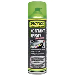 PETEC Elektronikkontakt-Spray (500 ml) Kontaktspray Braun/transparent  71150