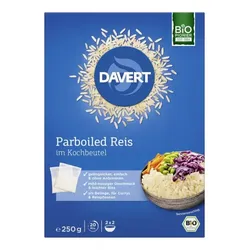 Davert Parboiled Reis im Kochbeutel bio