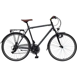 Trekkingrad WYNN "TRK1.0" Gr. 58, schwarz, Fahrräder, 58cm, 28 Zoll (71,12cm)