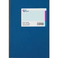 KÖNIG & EBHARDT Geschäftsbuch DIN A5 liniert, blau Softcover 192 Seiten, 1 St.