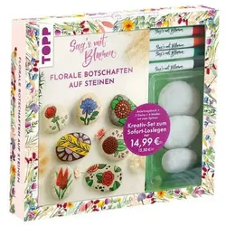 Topp Kreativ-Set Sag's mit Blumen 9783735891570 Topp