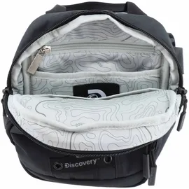 DISCOVERY Schultertasche rPet Polyester Schwarz