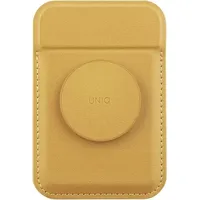 Uniq Flixa Magnetkartenetui Ständer gelb/kanariengelb MagSafe