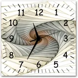 Bilder-Manufaktur BM Funk Quarz Quarzwanduhr Wanduhr Funkwanduhr Funkwanduhren Funkuhr Funkuhren kein Ticken lautlos geräuschlos leise ohne Tickgeräusche groß XXL MF13-9418-funk