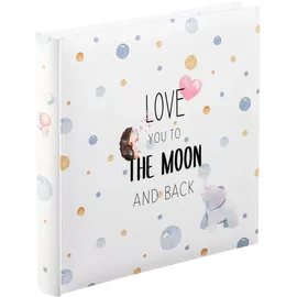 Hama To The Moon Fotoalbum Mehrfarben 100 Blätter 10 x 15 cm (00003862)