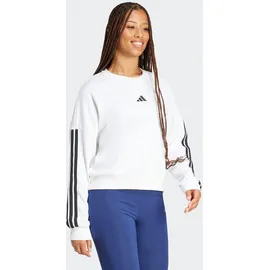 adidas Essentials 3-Stripes Sweatshirt White/Black XL