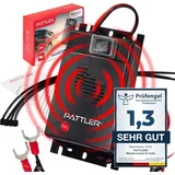 PATTLER PATTLER® Marderschreck Auto Anschluss an 12V Autobatterie | Effektive Marderabwehr für Auto - mit Ultraschall | Sofortiger & Langfristiger Marderschutz im Motorraum