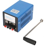 Kurbelgeneratoren Handkurbel-Generator 20W 2000 U/min Tragbarer USB Ladenotfall-Dynamotor für Outdoor Camping Notfallkommunikation,Tourismus,Notstrom