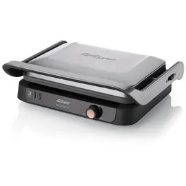 Arzum Tostçu Delux 1800W, Sandwichmaker, Antihaft-Gusseisenplatte in Granitoptik, Edelstahl