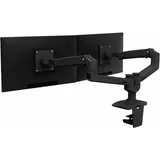 Ergotron LX Dual Monitorarm Tischhalterung Schwarz