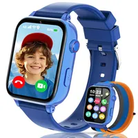 Ucani 4G Smartwatch Kinder, Kinder Telefonuhr mit GPS, WiFi, SOS, Telefon/Videoanruf/Voice Chat, Schulmodus, Wecker, Schrittzähler, Spiele, kinderuhr Smart Uhr für Jungen Mädchen 4-12 Geschenk, Blau