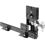 Accuride 1321 Beschlägegarnitur Schwarz