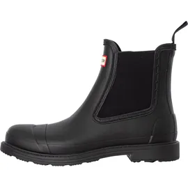 Hunter Commando Chelsea Boot Herren Schwarz 43