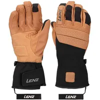 Lenz Think About Ski Glove Men braun/schwarz S(8)