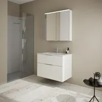 Burgbad Eqio 3-tlg. Weiß Matt