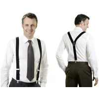 Maximex Hosenträger Schwarz,