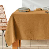 Tischdecke Victorine, Gewaschenes Leinen 170 x 170 cm Karamell 170 x 170 cm