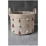 Scandinavia Concept Aufbewahrungskorb "KALS-03778" in Beige - (H)24 x Ø 20 cm