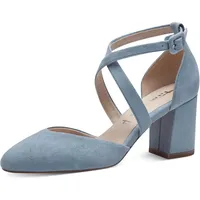 TAMARIS Pumps Riemen gelenkoffen für Damen, Vegan Elegant blau,EU 39 EU