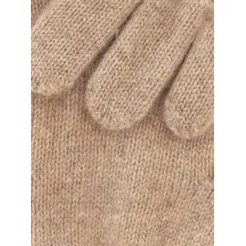 Zwillingsherz Kaschmir-Handschuhe in beige