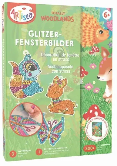 Preisvergleich Produktbild Artista - Glitzer-Fensterbilder