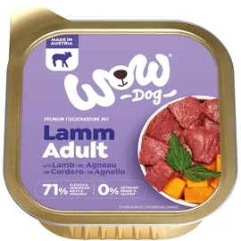 wow.pet Adult Lamm mit Kürbis 11 x 150 g