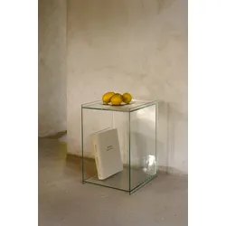 Rivet Box Table | Glas