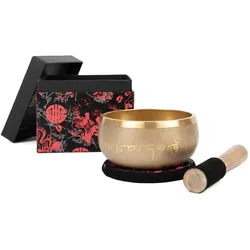 bodhi Indische Klangschale mit Tara Design in Geschenkbox 1 St