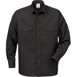 Fristads Baumwollhemd Langarm 720 BKS 100117 - schwarz - XL
