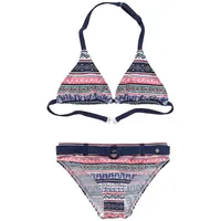 S.Oliver Triangel-Bikini Barcelona Kids im frechen Streifen-Look blau 146/152