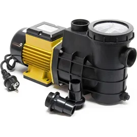 Wiltec Poolpumpe schwarz 5000 L/h