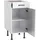 kochstation Unterschrank KOCHSTATION KS-Paula 40 x 58,4 x 87 cm Weiß