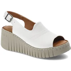 Weiße Sandalen Artiker Modische Damenschuhe, 40