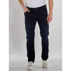 ENGBERS GERMANY Herren Super-Stretch-Jeans aus speziellem Waren-Hightechmaterial blau regular uni - 31/32