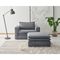 PLACES OF STYLE »PIAGGE«, (2 tlg.), Hochwertiger Cord, Loveseat