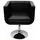 vidaXL Lounge Sessel Kunstleder 63 x 80 x 63 cm Schwarz höhenverstellbar