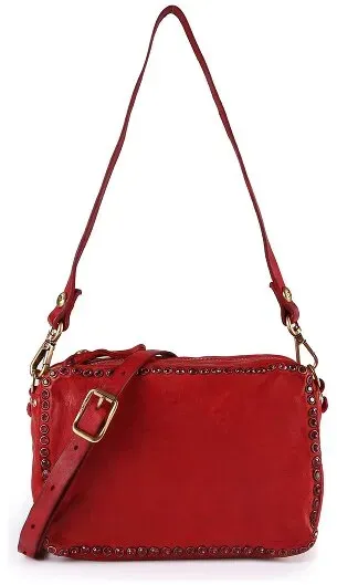 Campomaggi Kate Schultertasche Leder 20 cm  rot