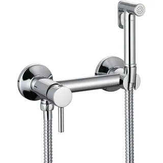 Stilform Design WC/Bidet Handbrause Komplett Set mit Mischer Aufputz