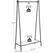 Songmics HSR23BK schwarz,