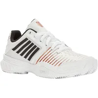 K-Swiss Court Express HB Tennis Shoe, White/Black/Rose Gold, 40 EU