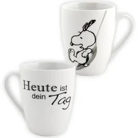 SNOOPY Tasse Snoopy Heute ist dein Tag 0,28 l Mehrfarbig