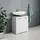 Badplaats Waschbeckenunterschrank Jupiter 60 x 60 x 30 cm Grau/Weiß