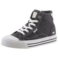 MUSTANG Damen Sneaker High Top-Sneaker mit Reißverschluss Gr. 41, schwarz - 20302534-41