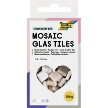 Folia Mosaic Glas Tiles Mosaiksteine 300 Stück 10 x 10 mm