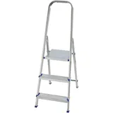 Provence Outillage Trittleiter, 3 Stufen, Aluminium