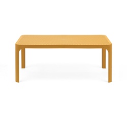 NARDI - Net Tisch 100, 100 cm x 60 cm, senape