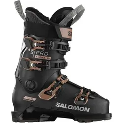 SALOMON Damen ALP. BOOTS S/PRO ALPHA 90 W, Black/Pink Gold Metallic/Silver, 22