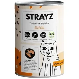 strayz BIO Gans & Kürbis 6 x 400 g