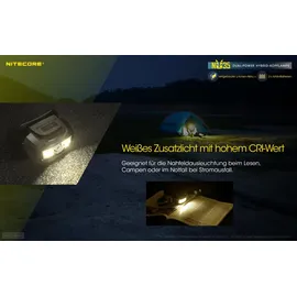 Nitecore Hückmann Stirnlampe NU35 NU35