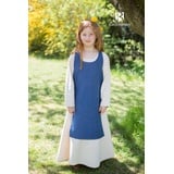 Burgschneider Ritter-Kostüm Kinder Mittelalter Kleid Typ Überkleid Ylva Blau 140 blau 140 | 140